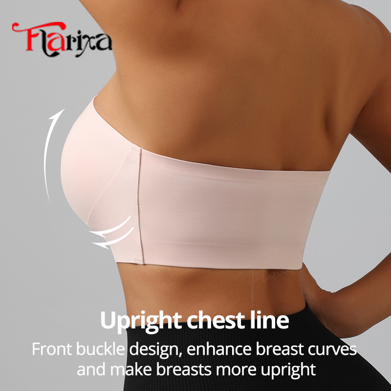 Flarixa Women Front Closure St - Push Up Bra Padded review and price